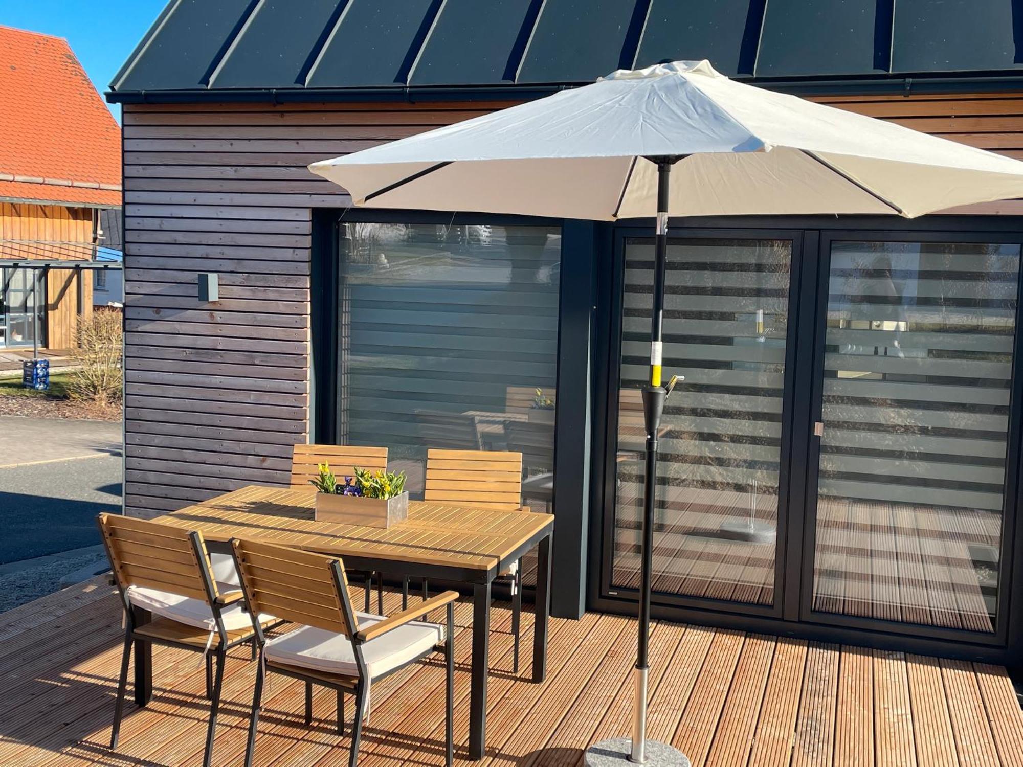 Villa Tinyhaus Supreme Fuer 1-4 Personen Fuchsmühl Exterior foto